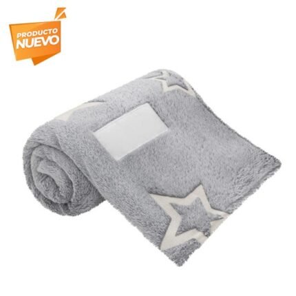 FRAZADA MEKKY GRIS