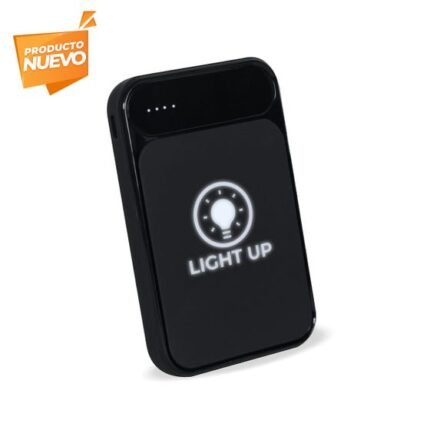 POWER BANK LUMINA NEGRO