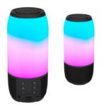Bocina bluetooth con luz 3