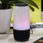 Bocina bluetooth con luz