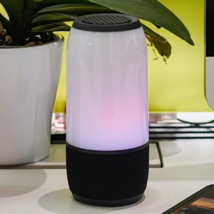 Bocina bluetooth con luz
