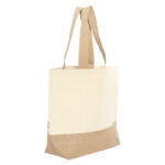 BOLSA DE ALGODÓN Y YUTE "YONA"