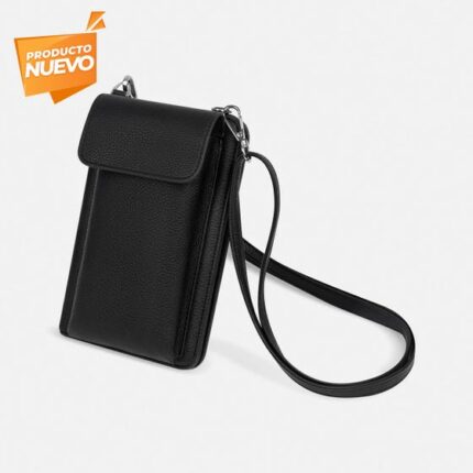CARTERA PORTA PASAPORTE AVELINE NEGRO